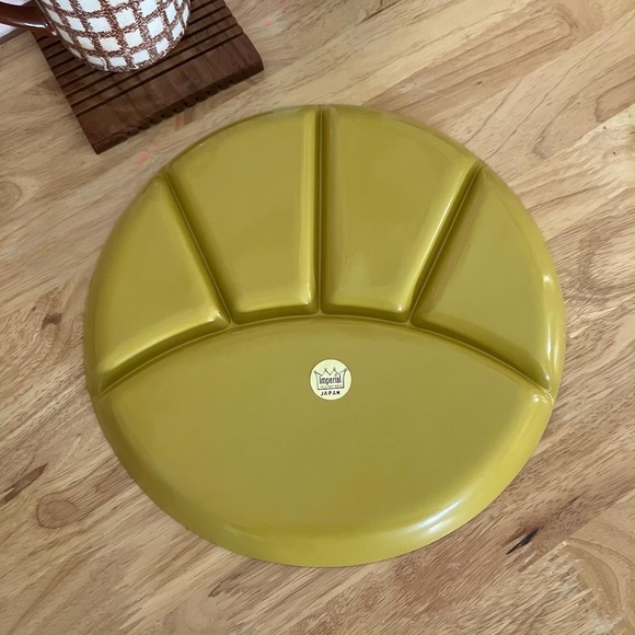 Set of Imperial Japan 70’s melamine fondue plates - Picture 3 of 3